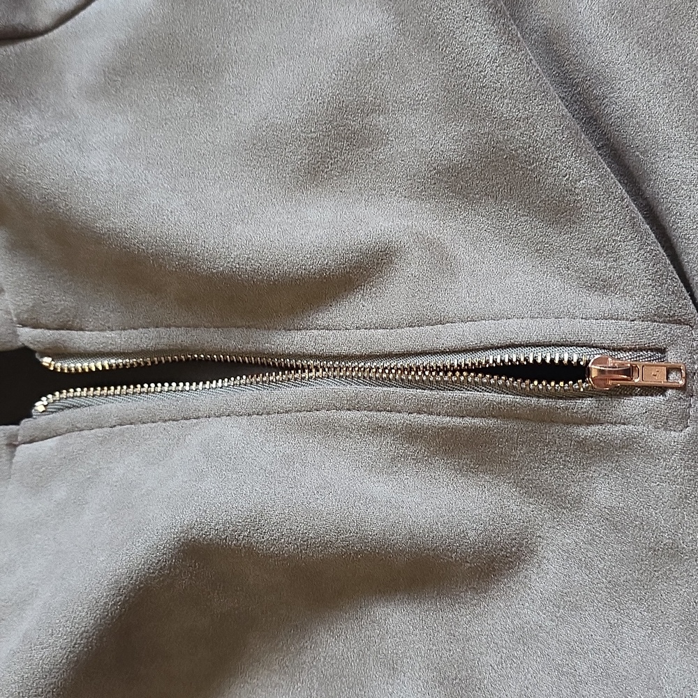 Macaron Brown Suede Jacket Medium - image 6